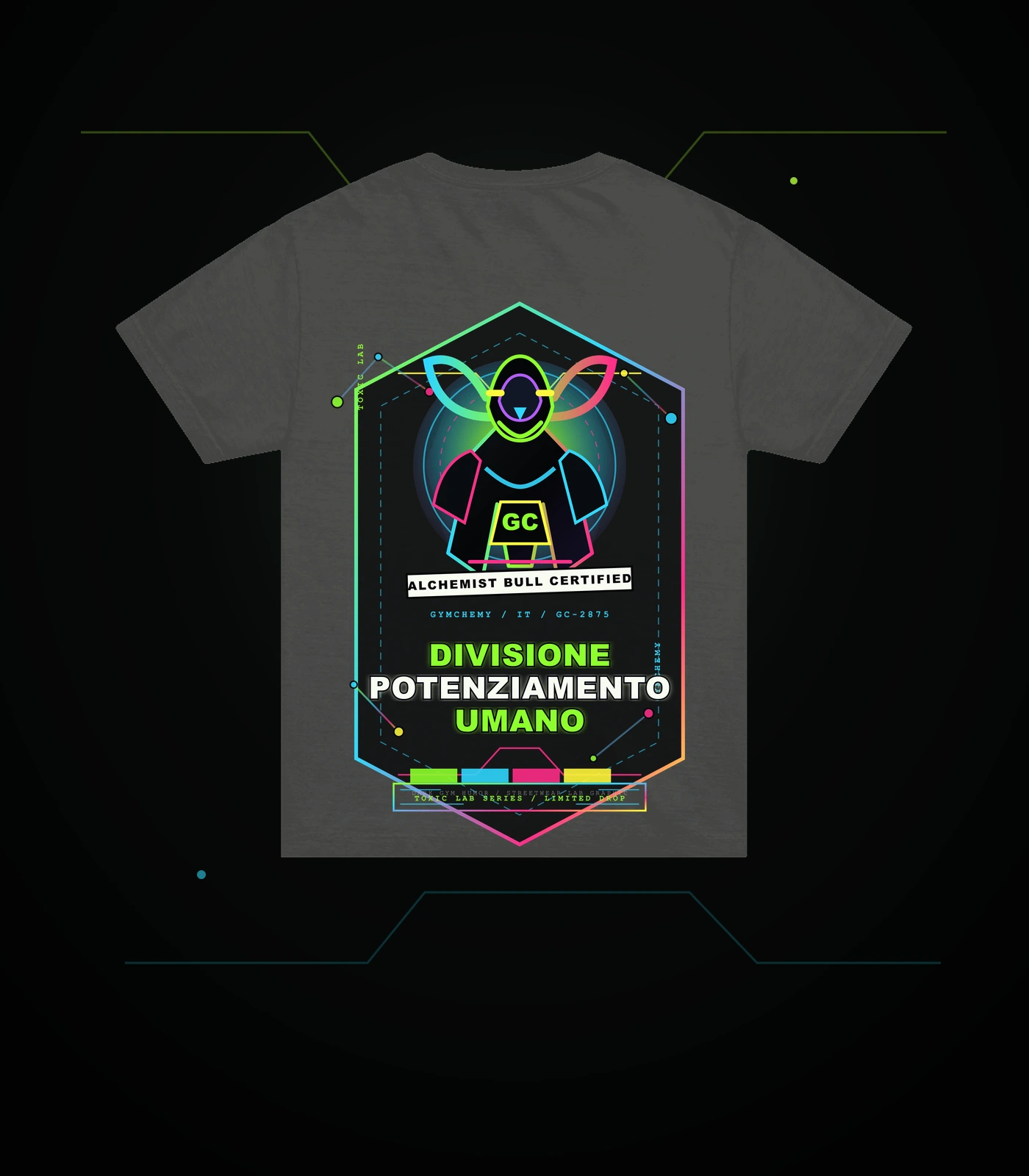 human-enhancement-division it washed black back mockup