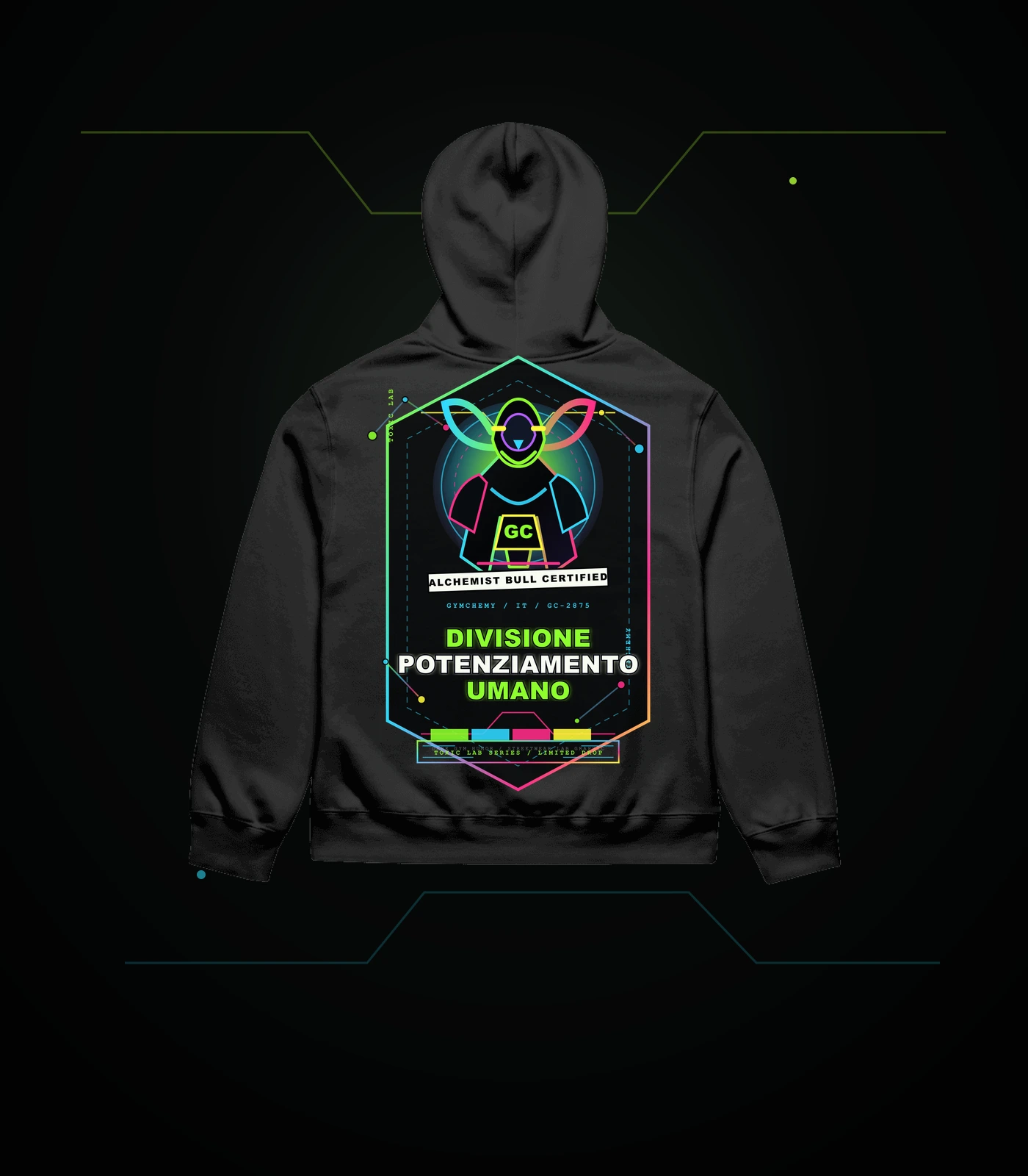human-enhancement-division it black back mockup
