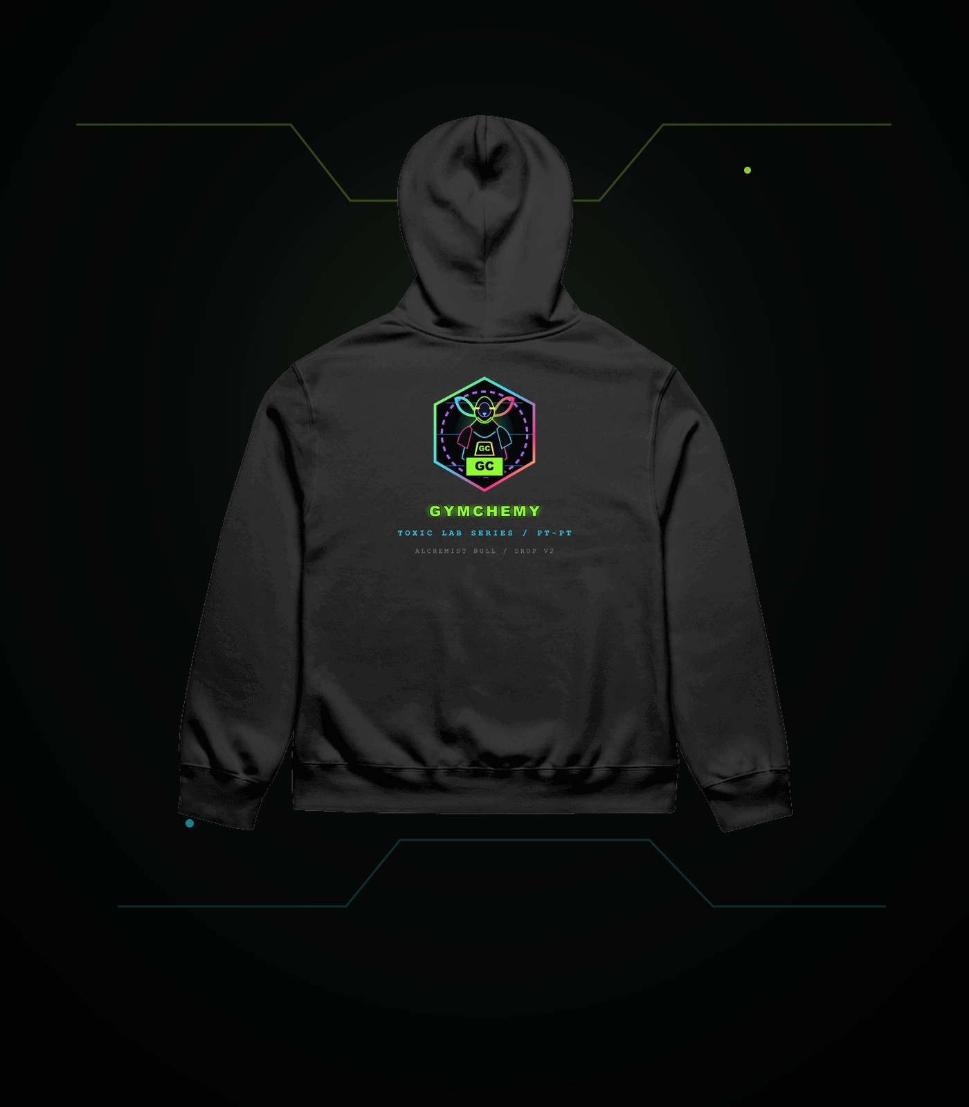 suspicious-recovery-protocol pt-PT black front mockup