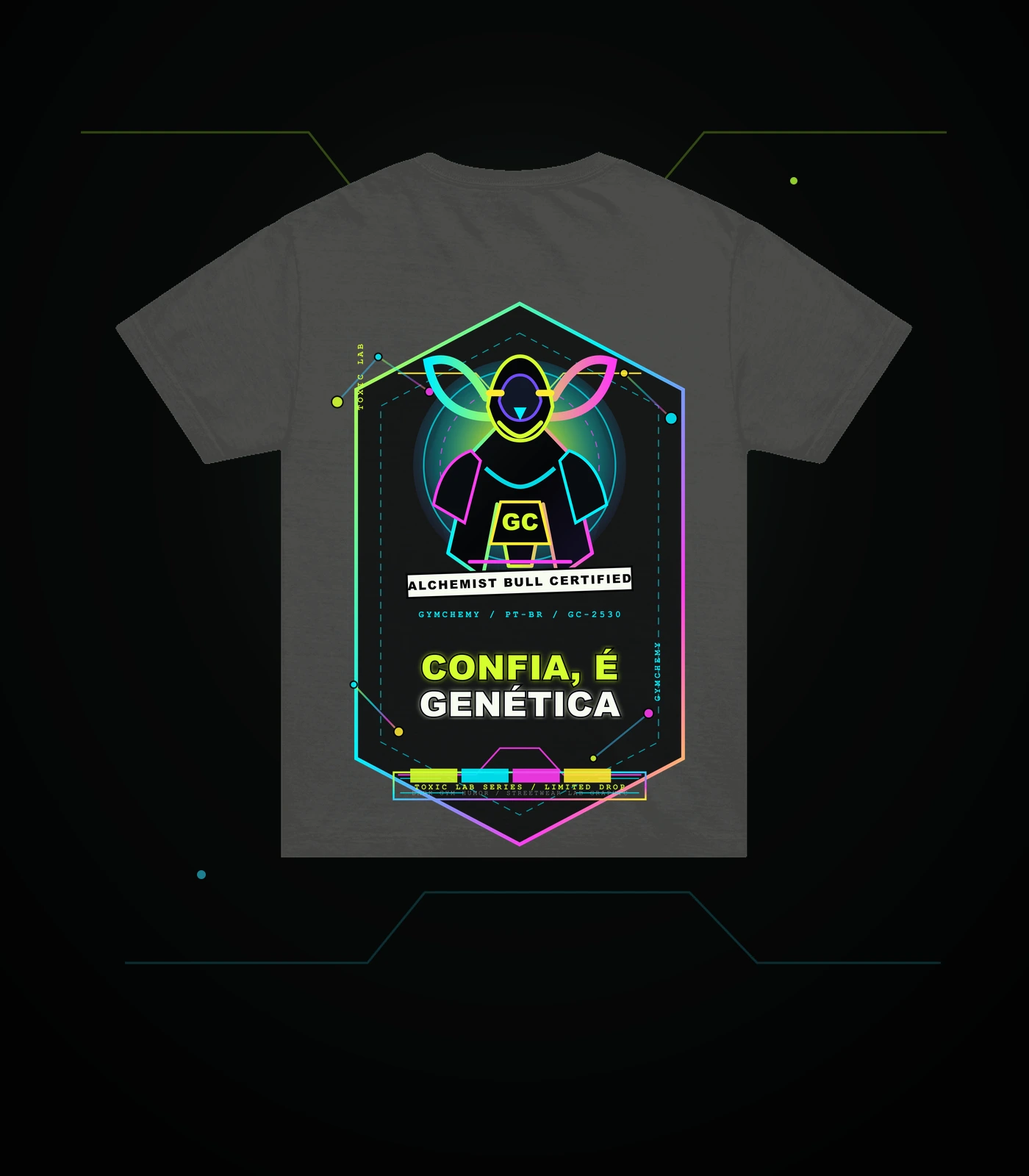 trust-me-its-genetics pt-BR washed black back mockup