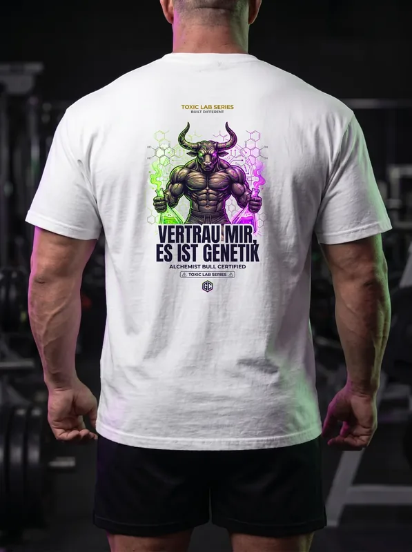 Vertrau mir, es ist Genetik Hinten